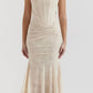 HOUSE OF CB Cesca Vintage cream - Size XS