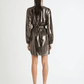 SHEIKE Medusa Dress in Pewter - Size 6