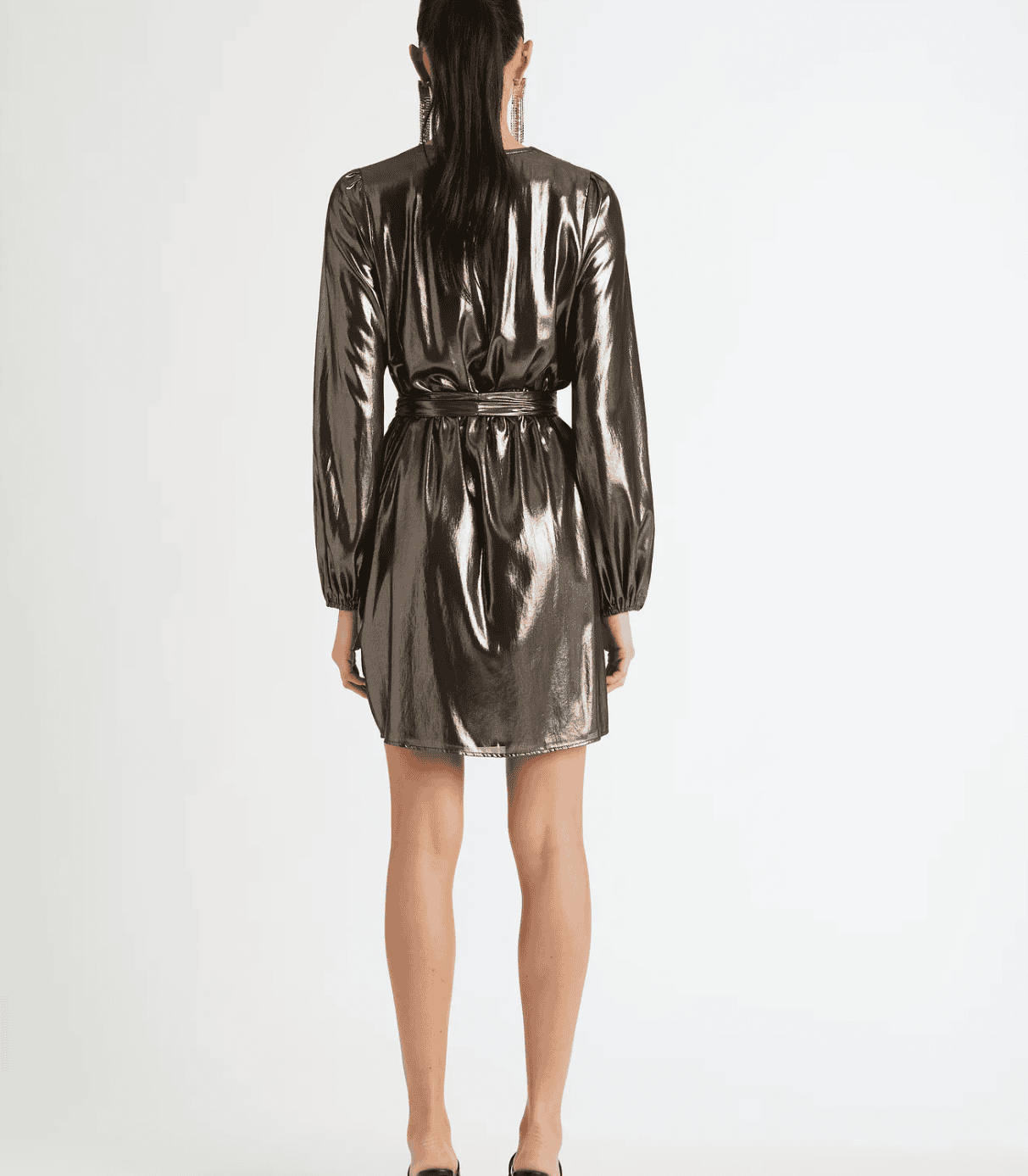 SHEIKE Medusa Dress in Pewter - Size 6