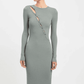 KOOKAI Emmett Merino Wool Dress in Black Sizes 8, 10 or Agave Green Size 8, 10
