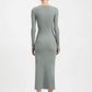 KOOKAI Emmett Merino Wool Dress in Black Sizes 8, 10 or Agave Green Size 8, 10