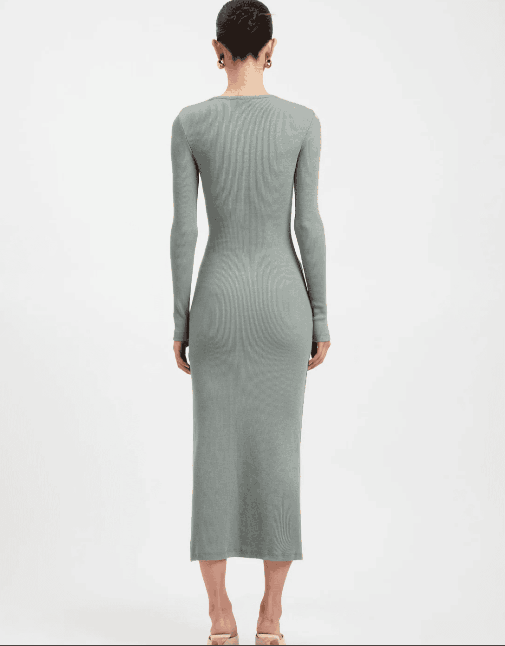 KOOKAI Emmett Merino Wool Dress in Black Sizes 8, 10 or Agave Green Size 8, 10