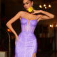 TINA HOLLY  TE215 in Fuchsia Pink (10), Lilac (8), & Royal Blue (12)