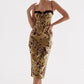 HOUSE OF CB Cassia in Olive - Size S