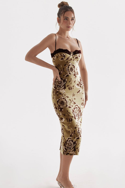 Cassia in Olive - Size S