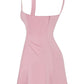HOUSE OF CB Kara Pink Quartz Mini Dress - Sizes S, M