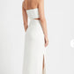 yves strapless dress