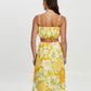 El Rio Maxi Dress Loretta Floral Print
