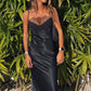 hook harness slip midi dress