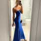 SHEIKE Eternity Dress In Cobalt Blue