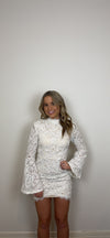 Camille Mini Dress In White