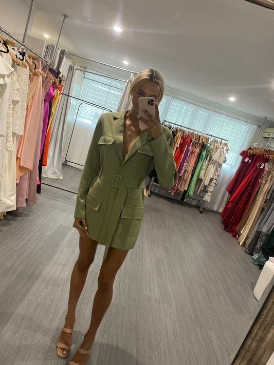 Steinway Blazer Mini Dress
