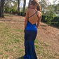 royal blue ball gown