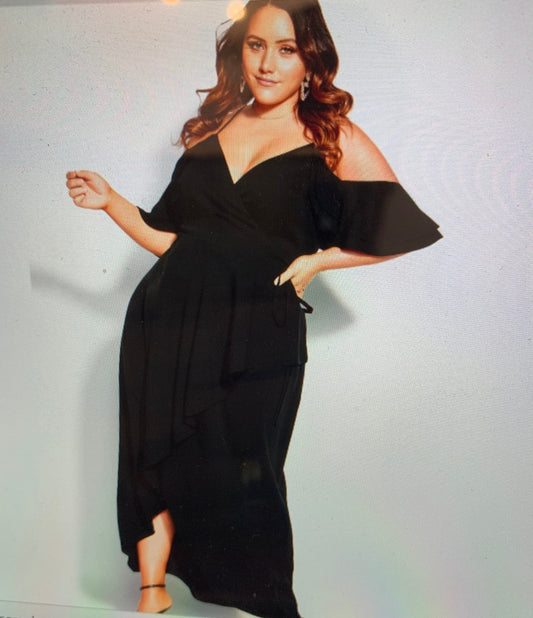 elegant maxi dress