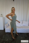 mine asym dress