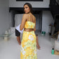 El Rio Maxi Dress Loretta Floral Print