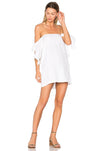 strapless bella mini dress