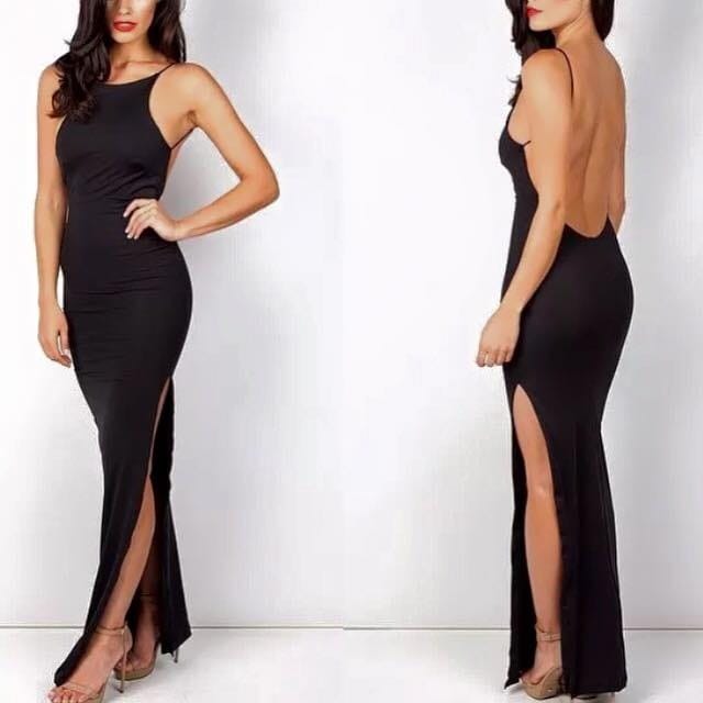 Black Backless