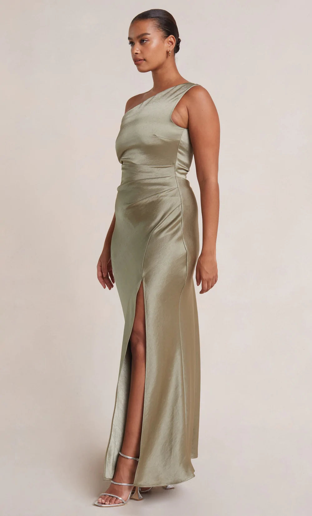 shoulder maxi dress