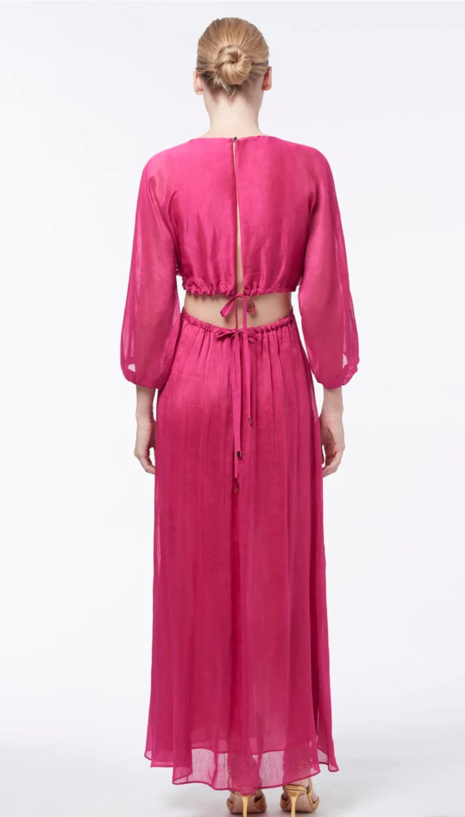 lyrical colours maxi dress