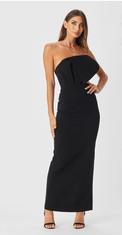  london long black dress