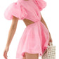 AJE Simplicity Cut Out Mini Dress