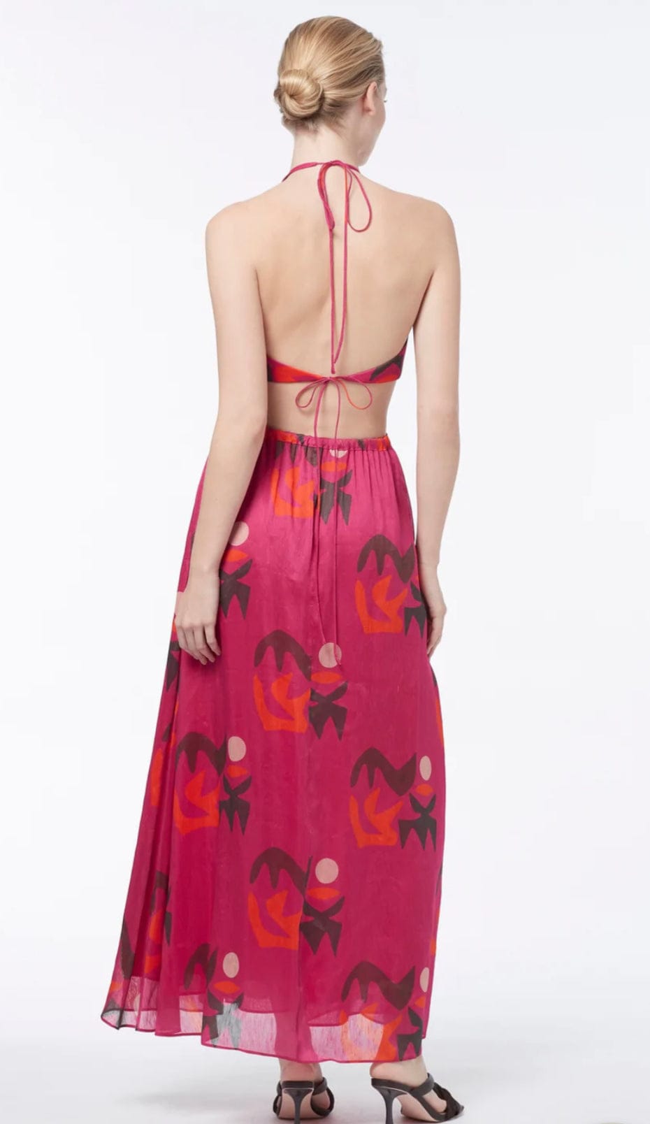manning cartell - fiesta halter maxi dress