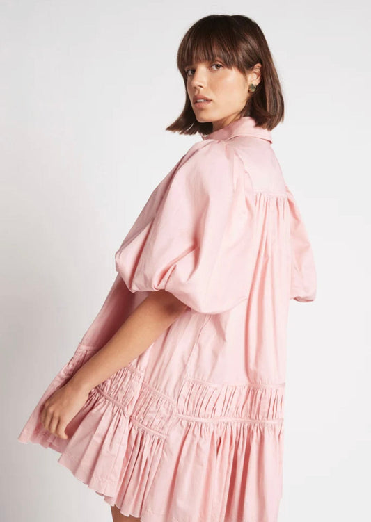vette smock mini dress