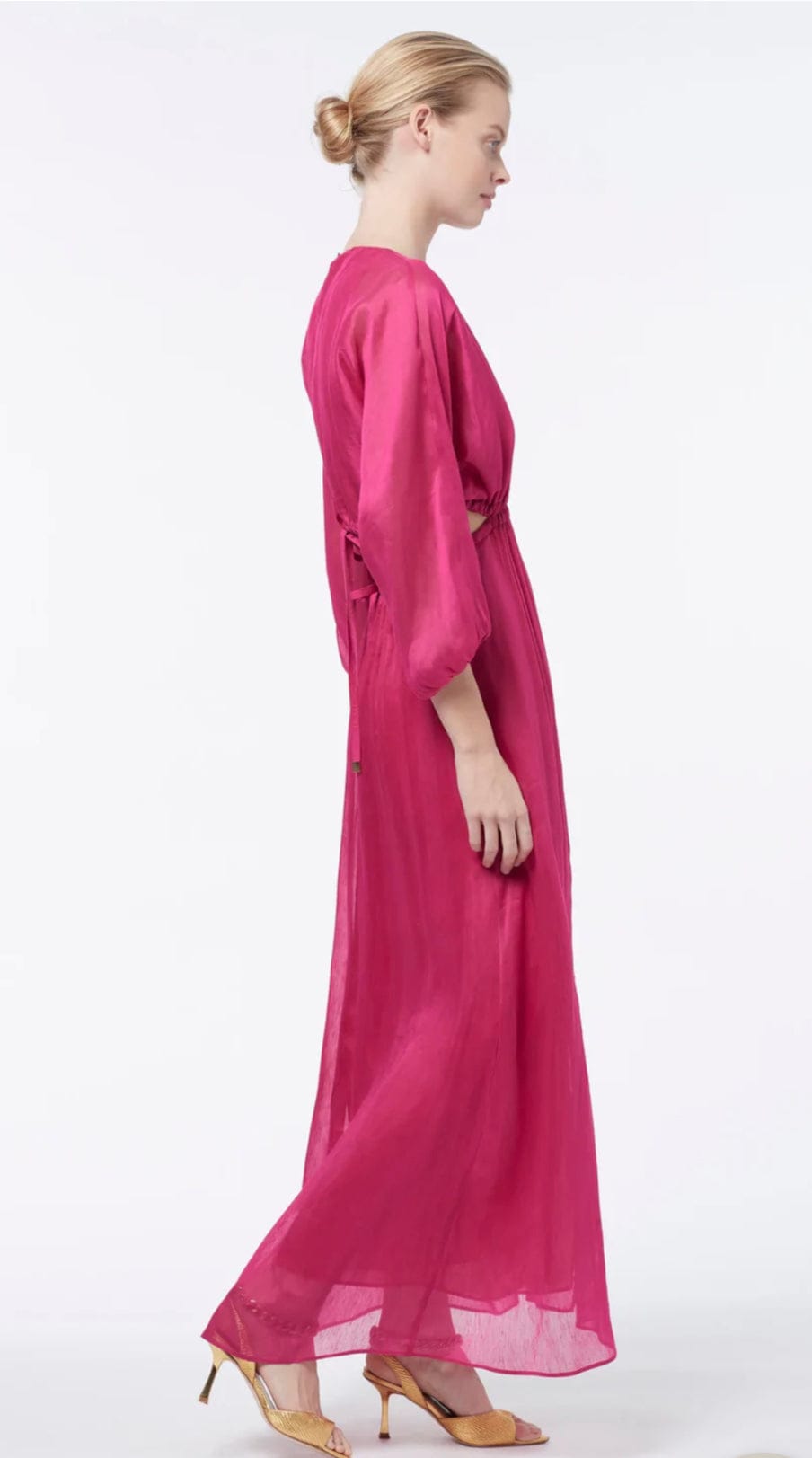 lyrical colours maxi dress