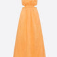 lyrical colours halter maxi dress