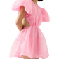 AJE Simplicity Cut Out Mini Dress
