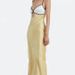 BEC & BRIDGE Nadia Bustier Maxi - Straw/Ivory