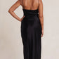 eternally flattering bias-cut slip dress includes
