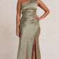 shoulder maxi dress
