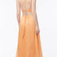lyrical colours halter maxi dress