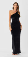 Juni Long Black Dress