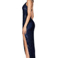NOOKIE Leilani One Shoulder Gown Black or Sapphire