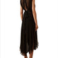 Safira Sleeveless Open Back Midi Dress