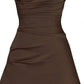 HOUSE OF CB Jasmine Mini - Pink size XS, Brown size S