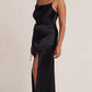 eternally flattering bias-cut slip dress includes