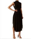 Safira Sleeveless Open Back Midi Dress