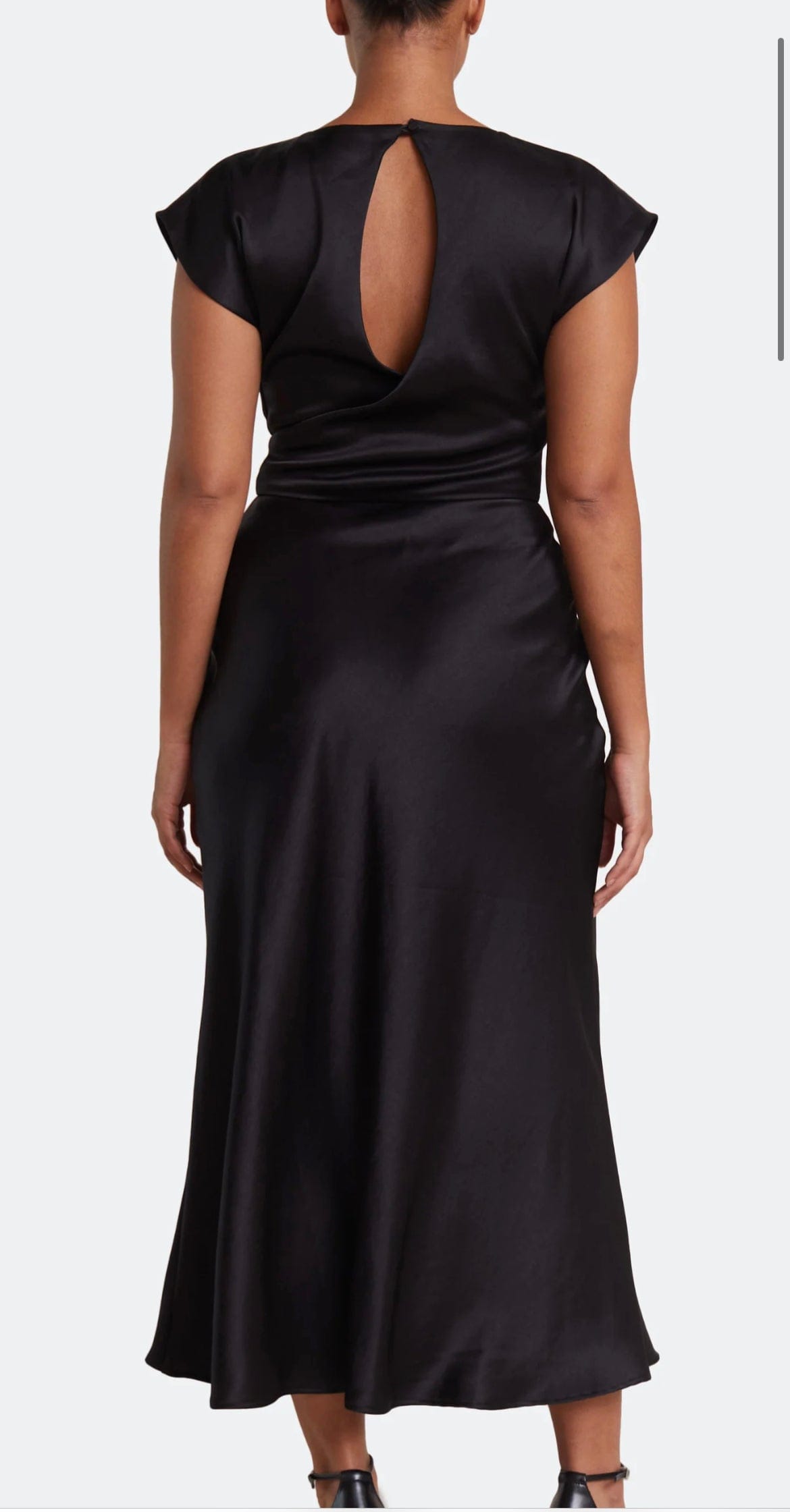 bec and bridge black wrap dress Soneva Wrap Dress in Dark Chocolate main image 0