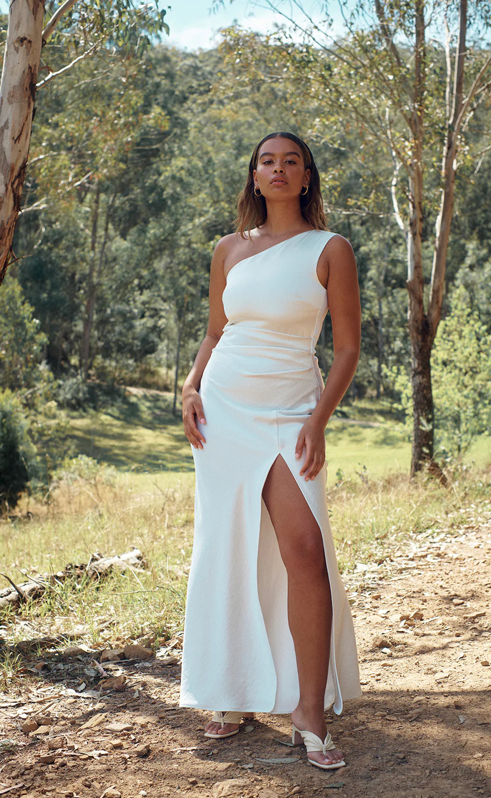 BEC & BRIDGE Dreamer Asym Dress - Ivory
