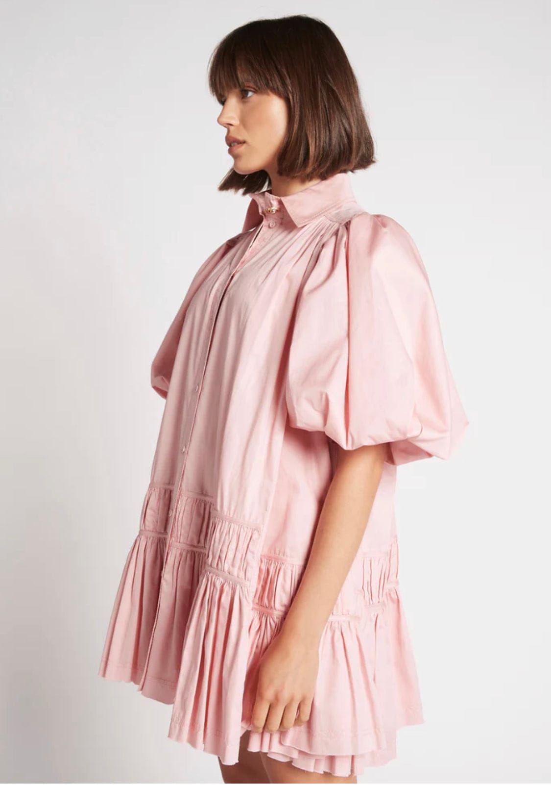 vette smock mini dress