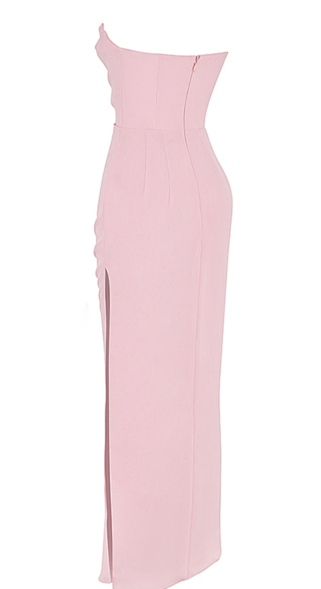 Adrienne - Pink Quartz Strapless Gown
