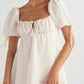 HOUSE OF CB Princess Ivory Georgette Mini Dress - Size XS