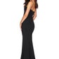 NOOKIE Jasmine One Shoulder Gown in Red or Black
