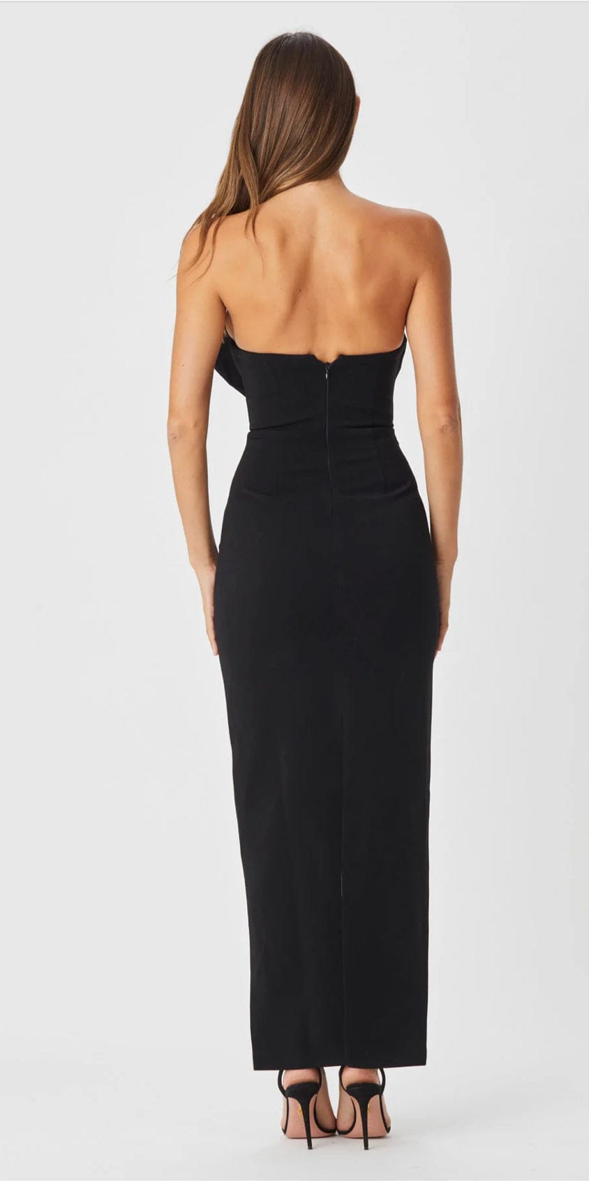 london long black dress