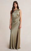 shoulder maxi dress