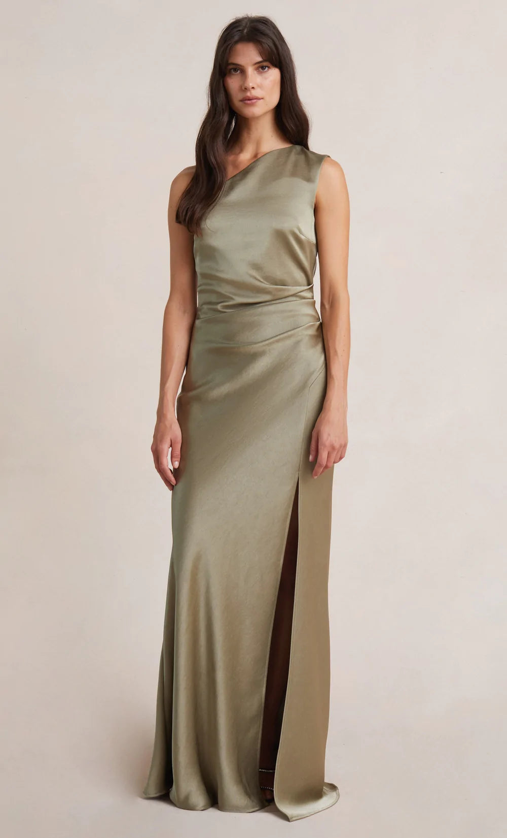 shoulder maxi dress
